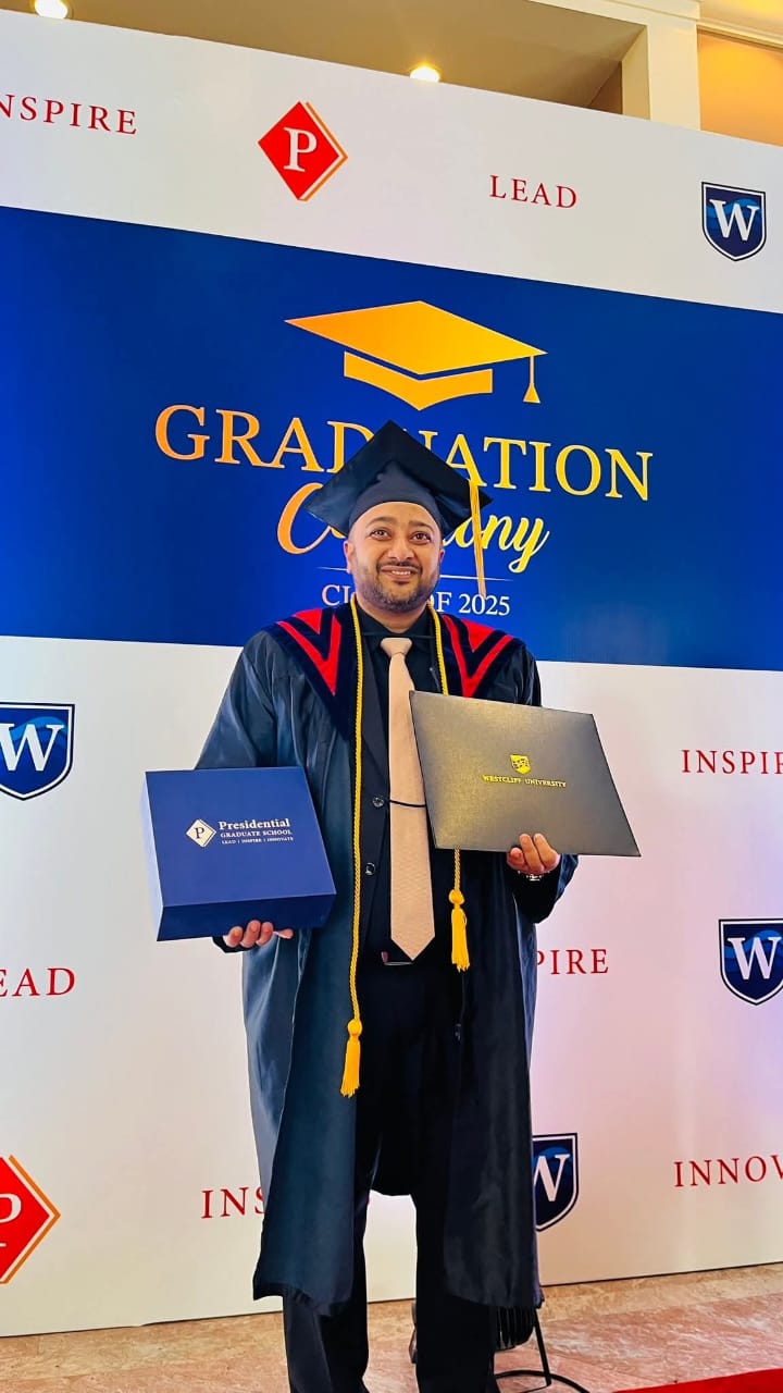 इञ्जिनियर न्यौपानेलाई वेष्टक्लिफ विद्यालयको उत्कृष्ट अवार्ड